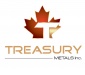 TREASURY METALS CLOSES $5 MILLION  EQUITY FINANCING
